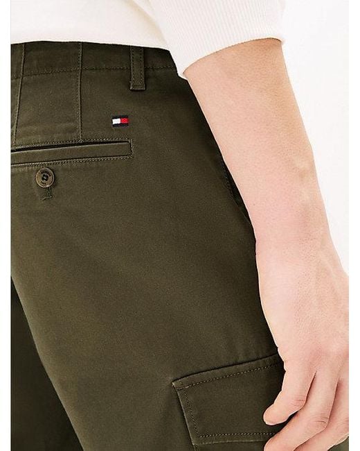 Tommy Hilfiger 1985 Collection Relaxed Cargoshort in het Red voor heren