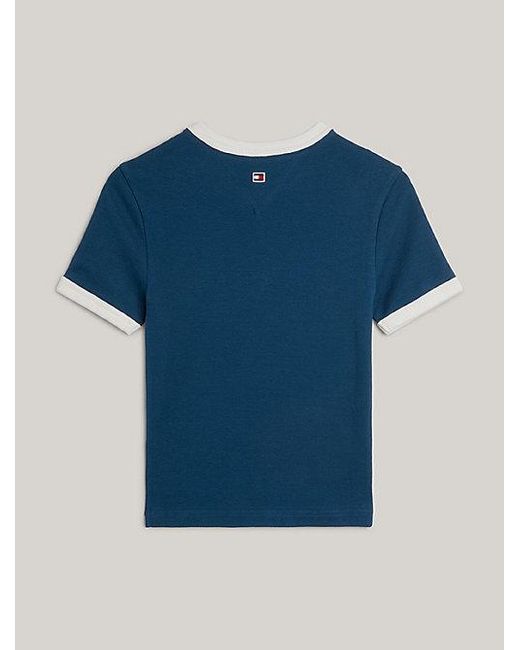Tommy Hilfiger Tommy Jeans International Games T-shirt in het Blue