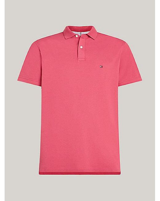 Tommy Hilfiger 1985 Collection Regular Fit Poloshirt in Pink für Herren