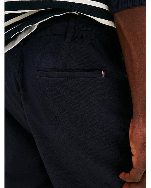 Tommy Hilfiger Harlem Waterafstotende Relaxed Fit Chino in het Green voor heren