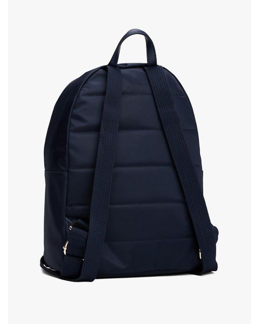 Zaino Th Emblem Con Placchetta di Tommy Hilfiger in Blue