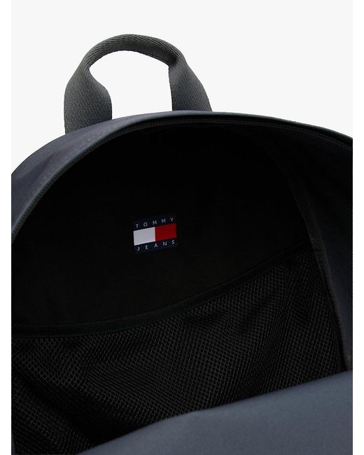 Tommy Hilfiger Blue Essential Textile Dome Backpack for men