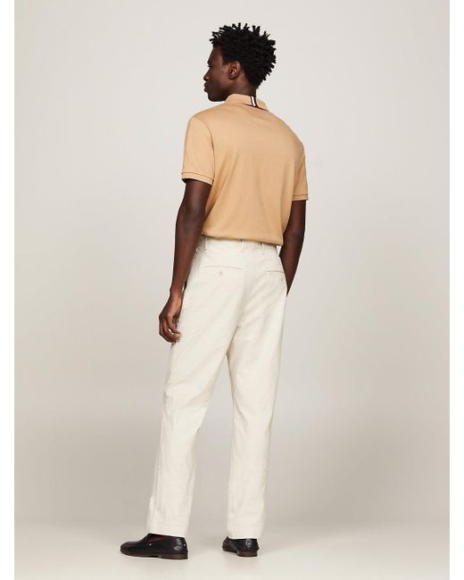 Tommy Hilfiger Natural Essential Mercer Twill Chinos for men
