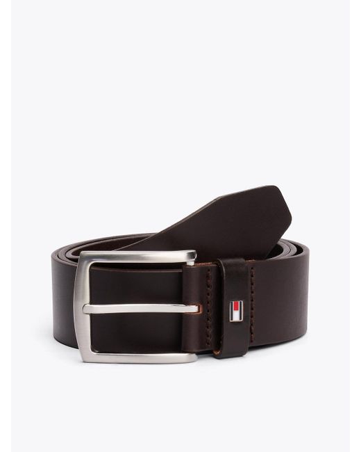Cintura di Tommy Hilfiger in Black da Uomo