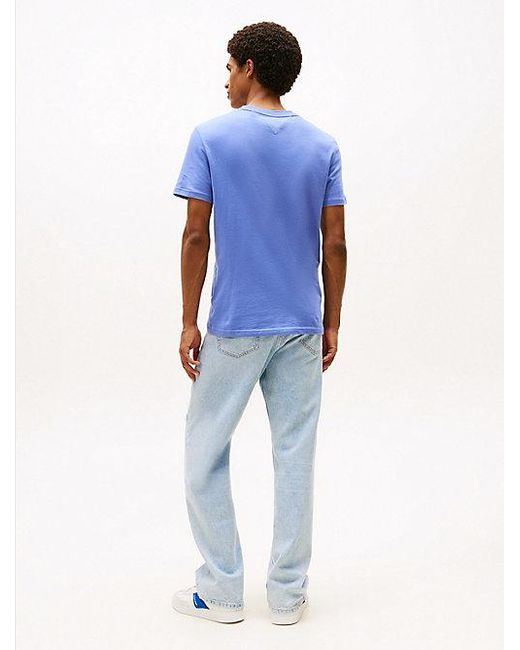 Tommy Hilfiger Set Van 2 Extra Slim Fit T-Shirts Met Vlag in het Blue voor heren