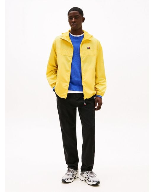 Tommy Hilfiger Yellow Lightweight Chicago Windbreaker for men