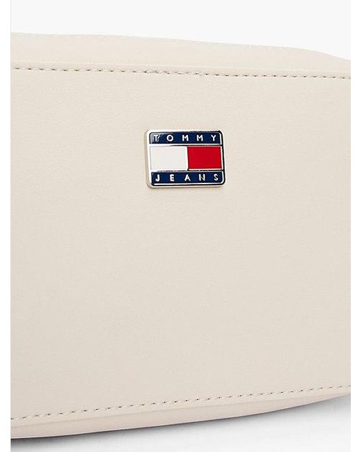 Tommy Hilfiger Essential Cameratas Met Logo in het Natural