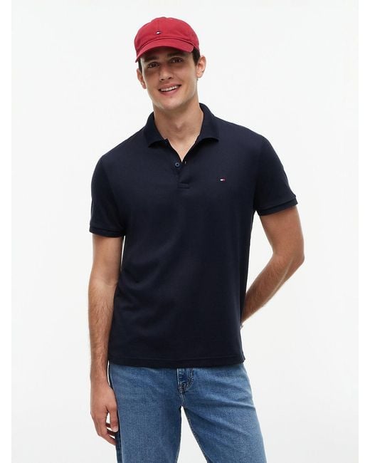 Tommy Hilfiger Blue Regular Fit Polo Shirt for men