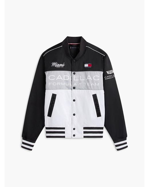 Tommy Hilfiger Multicolor Th X Cadillac Formula 1 Team Miami Varsity Jacket