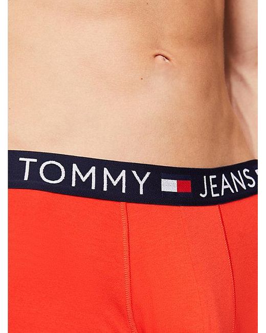 Tommy Hilfiger Set Van 5 Essential Boxershorts Met Logo in het Orange voor heren