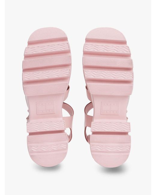 Sandali Da Pescatore Con Suola Spessa di Tommy Hilfiger in Pink