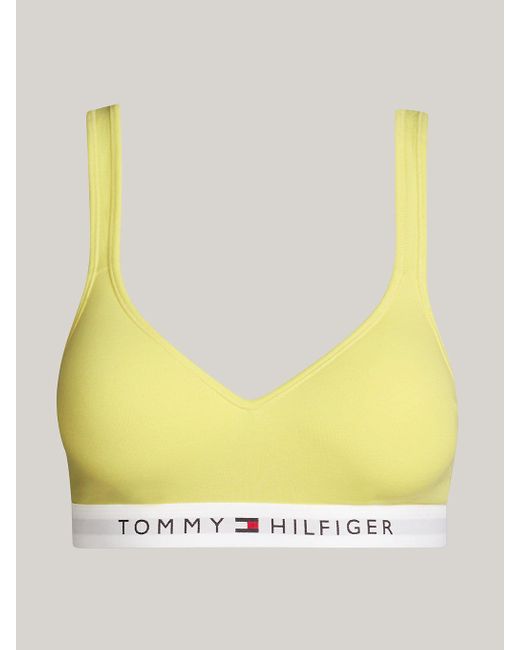 Tommy Hilfiger Yellow Th Original Padded Push-up Bralette
