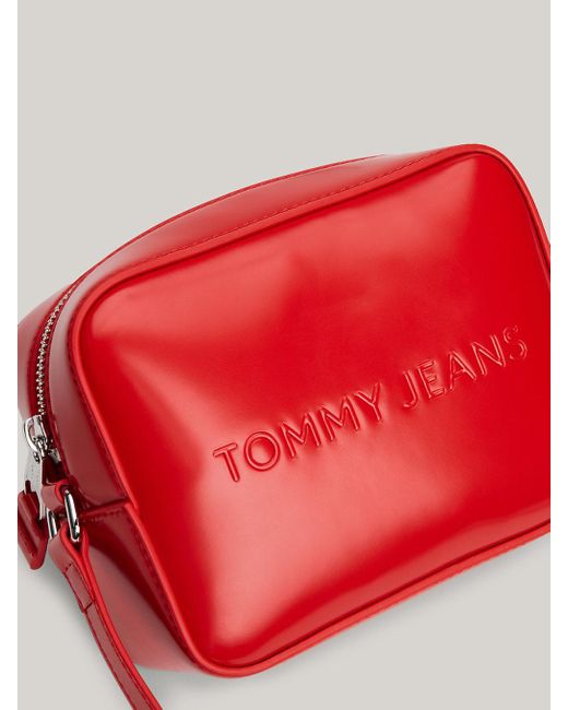 Petit sac bandoulière Essential Tommy Hilfiger en coloris Red