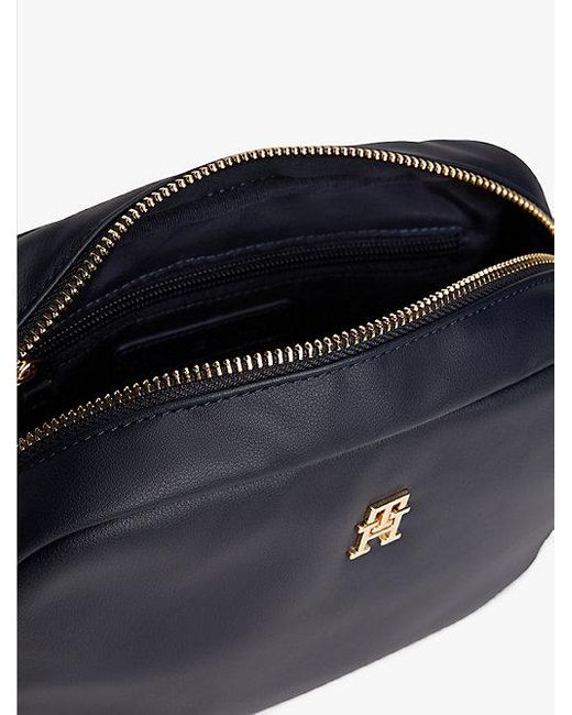 Tommy Hilfiger Blue Crossbody-Kameratasche Mit Th-Monogramm