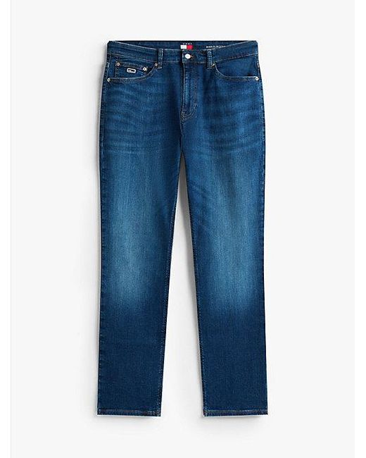 Tommy Hilfiger Ryan Slim Straight Jeans Met Fading in het Blue voor heren