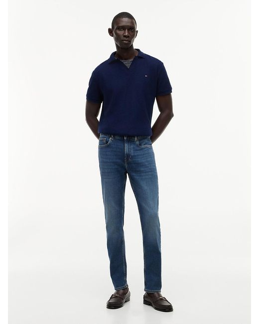 Tommy Hilfiger Blue Bleecker Slim Jeans for men
