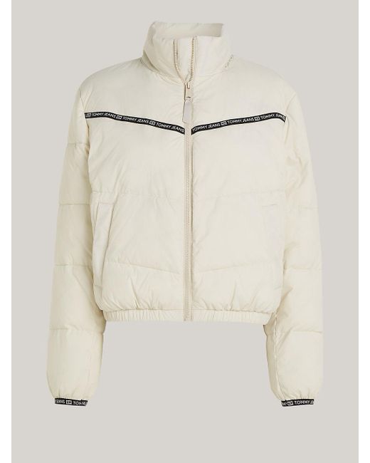 Tommy Hilfiger Natural Lightweight Puffer Jacket