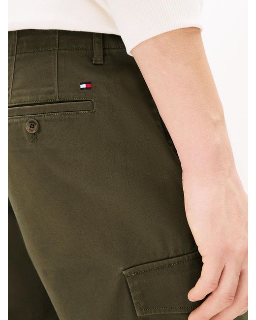 Shorts Cargo 1985 Collection Relaxed Fit di Tommy Hilfiger in Red da Uomo