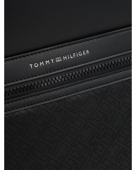 Sac À Dos À Monogramme Th Tommy Hilfiger pour homme en coloris Black