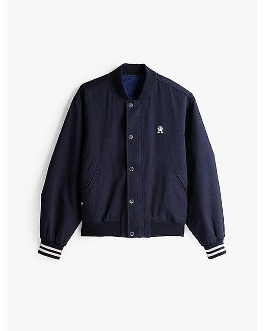 Tommy Hilfiger Reversible Bomberjack in het Blue voor heren