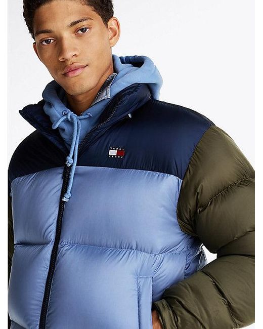 Tommy Hilfiger Alaska Pufferjack Met Donsvulling in het Blue voor heren