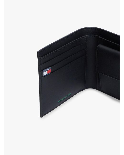 Tommy Hilfiger Black Heritage Wallet With Leather for men