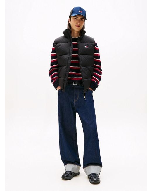 Doudoune Sans Manches Froissée Déperlante Tommy Hilfiger pour homme en coloris Black