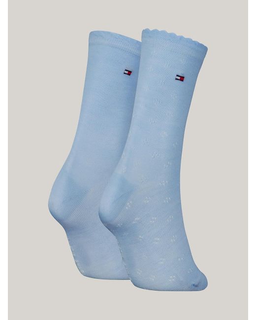 Tommy Hilfiger Blue 2-pack Lightweight Knit Socks