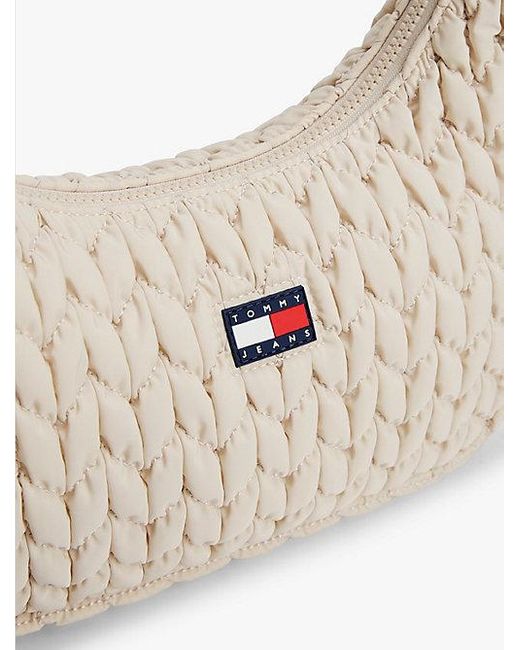 Tommy Hilfiger Natural Gesteppte Schultertasche