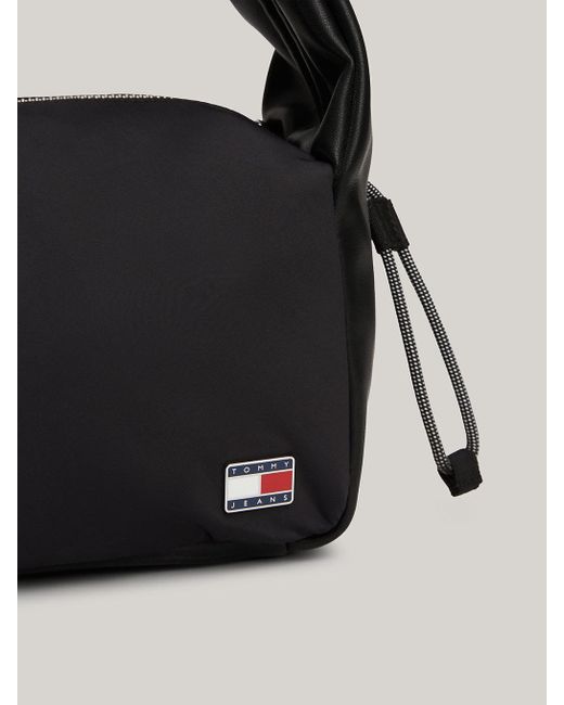 Tommy Hilfiger Black Adjustable Shoulder Strap Crossover Bag