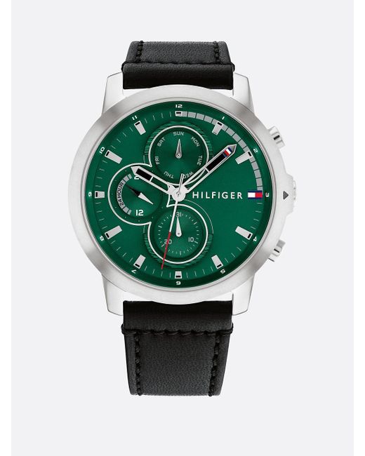 Tommy Hilfiger Green Stainless Steel Watch for men