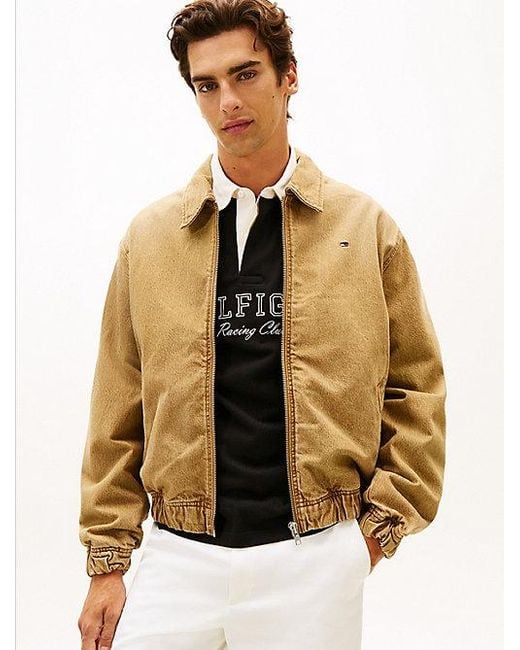 Tommy Hilfiger Ivy Jack Van Twill Met Rits in het Natural voor heren