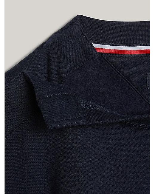 Tommy Hilfiger Adaptive Regular Sweatshirt Met Logo in het Blue voor heren