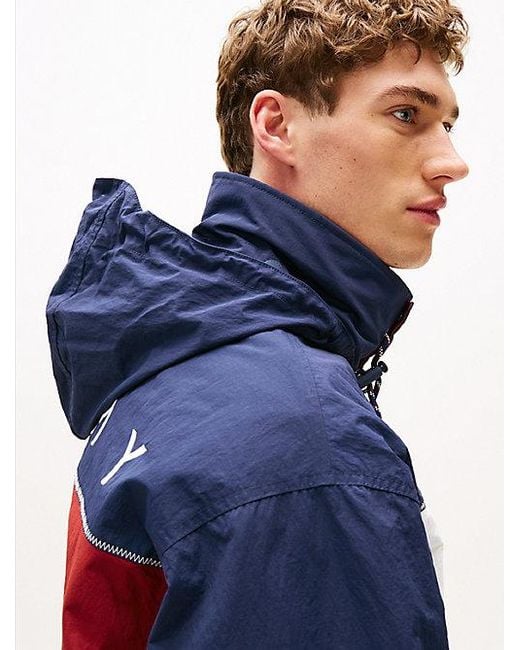 Tommy Hilfiger Hilfiger Sailing Reversible Relaxed Jack in het Red