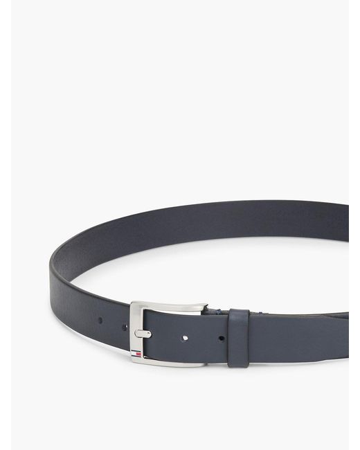Tommy Hilfiger Black Leather Belt for men