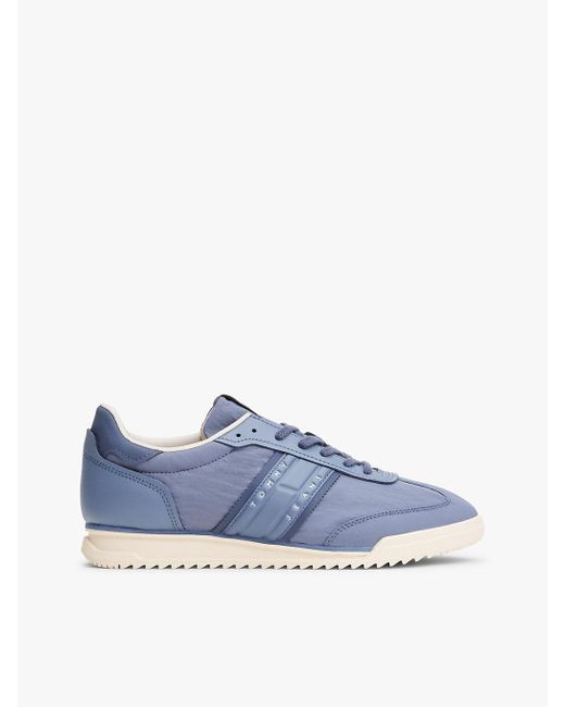 Sneakers Antiscivolo Con Mix Di Texture di Tommy Hilfiger in Blue da Uomo