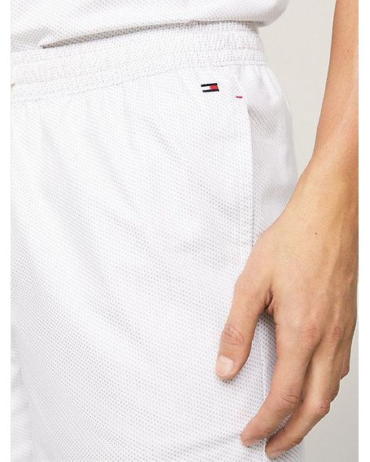 Tommy Hilfiger TH Original Pyjama mit Hemd und Shorts in White für Herren
