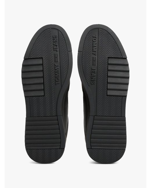 Sneakers Rétro Con Esterno di Tommy Hilfiger in Black da Uomo