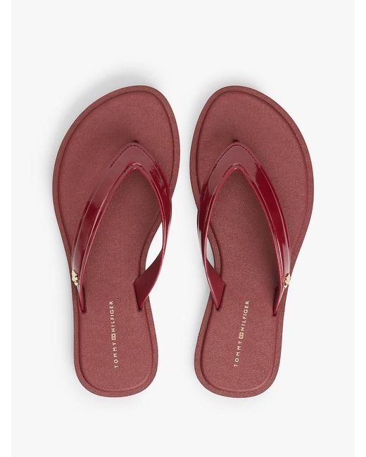 Tommy Hilfiger Multicolor Th Monogram Flip-Flops
