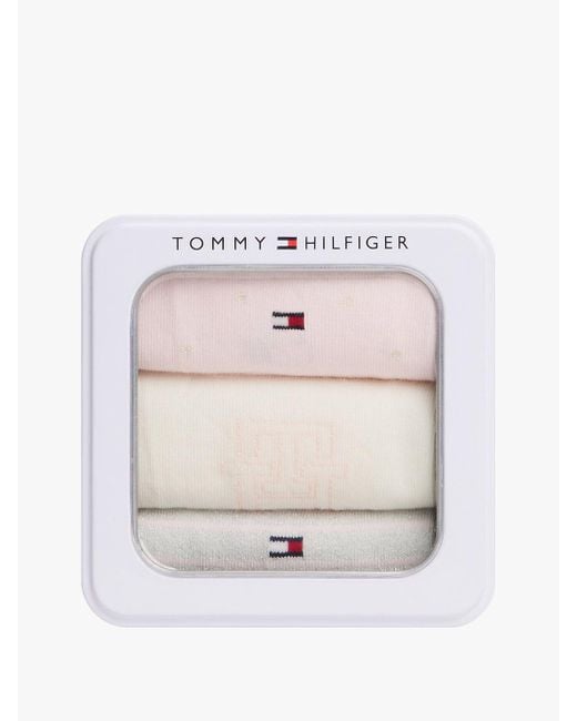 Coffret Cadeau 3 Paires De Chaussettes Tommy Hilfiger en coloris Pink