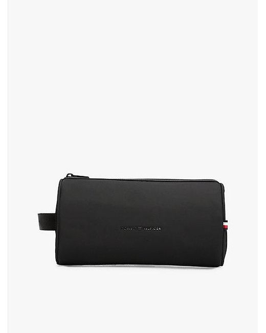 Neceser Con Logo Metálico Tommy Hilfiger de hombre de color Black
