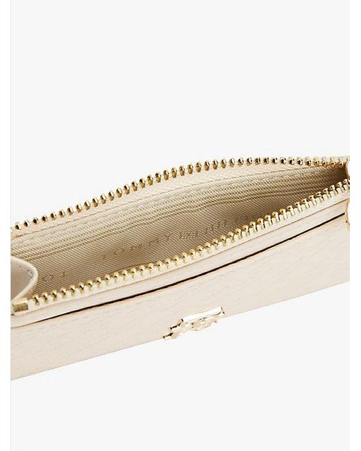 Tommy Hilfiger Natural Kartenetui Mit Th-Monogramm