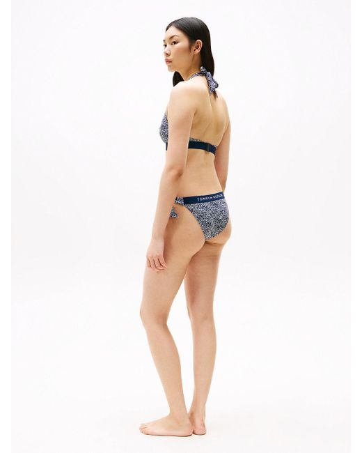 Tommy Hilfiger Green Original Padded Halterneck Bikini Top