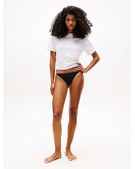 Tommy Hilfiger Set Van 3 Microvezel Slips in het White