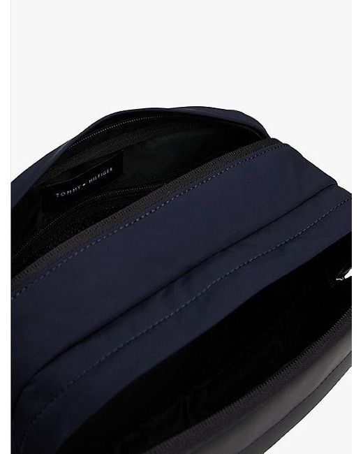 Tommy Hilfiger Toilettas Met Metalen Logopatch in het Blue voor heren