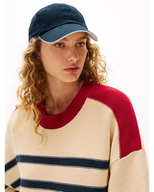 Casquette À Logo The Sofia Capsule Tommy Hilfiger en coloris Blue