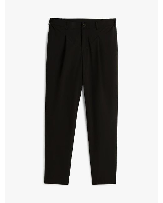 Tommy Hilfiger White Performance Smart Casual Packable Trousers for men