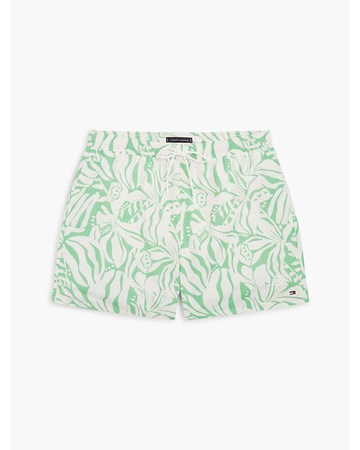 Tommy Hilfiger Multicolor Essential Print Mid Length Swim Shorts for men