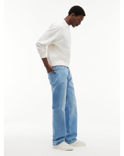 Tommy Hilfiger Blue Otis Regular Straight Leg Jeans for men