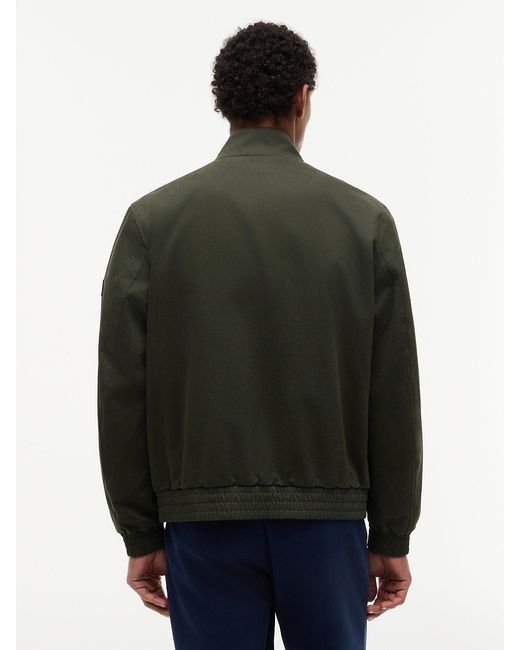 Giacca Con Zip E Patch Logo di Tommy Hilfiger in Green da Uomo